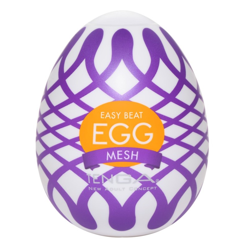 Tenga masturbator - jajko egg mesh rozciągliwe sex